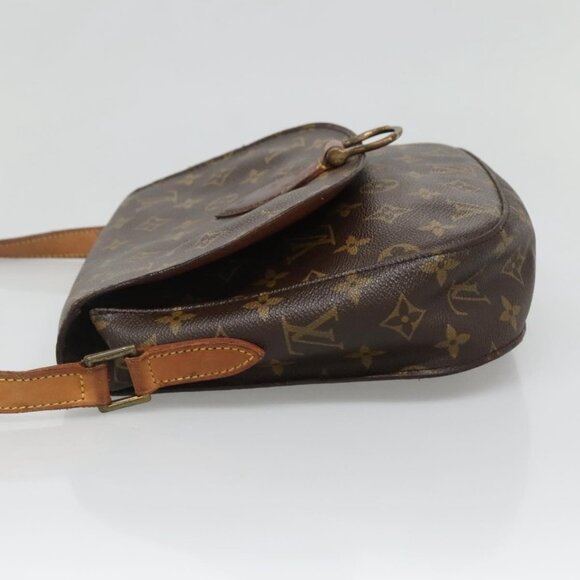 Authentic LOUIS VUITTON Monogram Saint Cloud GM Shoulder Bag Vintage M51242 - Picture 10 of 16
